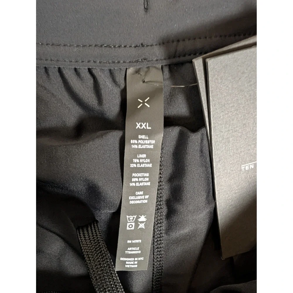 Ten Thousand Interval Shorts Black Camo Mens Athletic Training TTSH002V3 XXL